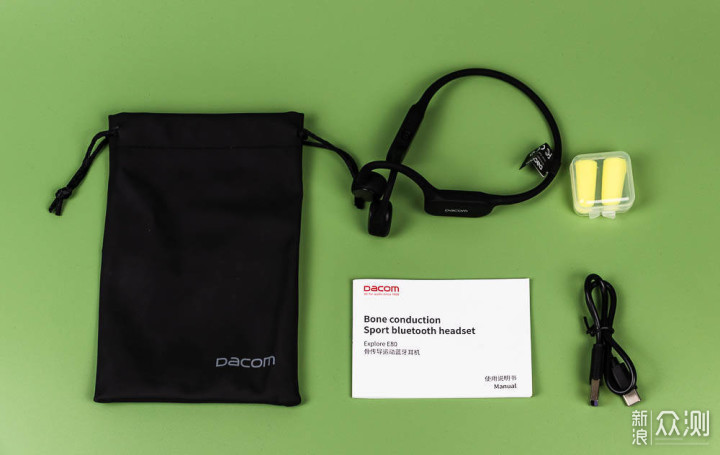 Dacom Explore E80骨传导运动蓝牙耳机轻体验_新浪众测